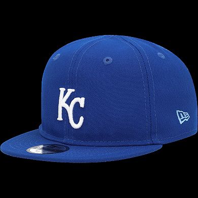 Infant New Era Royal Kansas City Royals My First 9FIFTY Adjustable Hat