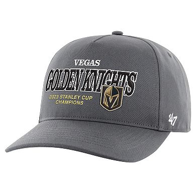 Men's '47 Charcoal Vegas Golden Knights 2023 Stanley Cup Champions Penalty Box Hitch Adjustable Hat