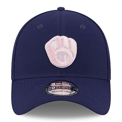 Men's New Era  Navy Milwaukee Brewers 2024 Mother's Day 39THIRTY Flex Hat