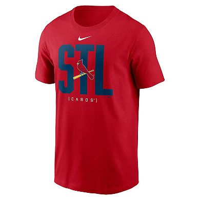 Men's Nike Red St. Louis Cardinals Scoreboard T-Shirt