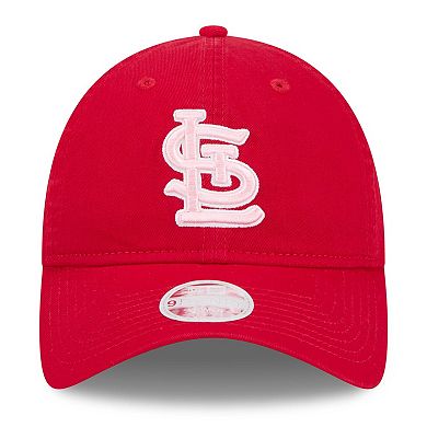 Women's New Era  Red St. Louis Cardinals 2024 Mother's Day 9TWENTY Adjustable Hat