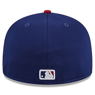 Men's New Era  Navy Philadelphia Phillies 2024 Batting Practice 59FIFTY Fitted Hat