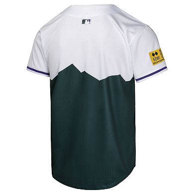 Youth Nike  Green Colorado Rockies City Connect Limited Jersey