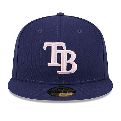 Men's New Era  Navy Tampa Bay Rays 2024 Mother's Day On-Field 59FIFTY Fitted Hat
