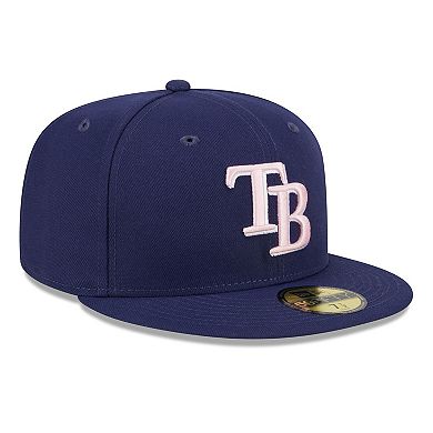 Men's New Era  Navy Tampa Bay Rays 2024 Mother's Day On-Field 59FIFTY Fitted Hat