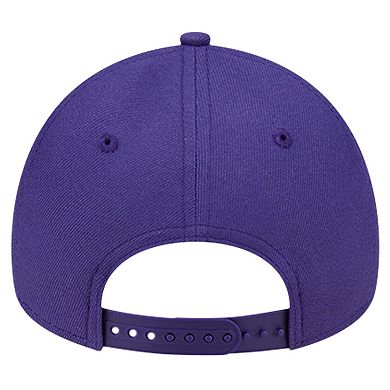 Men's New Era Purple Phoenix Suns A-Frame 9FORTY Adjustable Hat