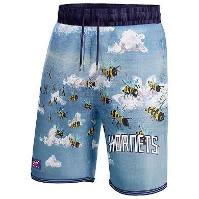 Unisex NBA & KidSuper Studios by Fanatics Blue Charlotte Hornets Hometown Shorts