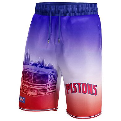 Unisex NBA & KidSuper Studios by Fanatics Red Detroit Pistons Hometown Shorts