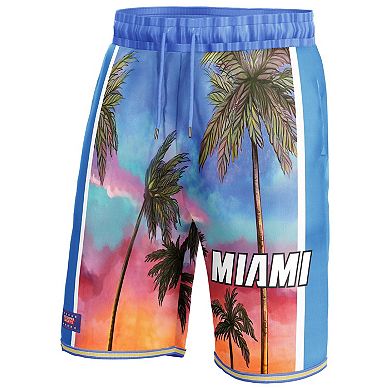 Unisex NBA & KidSuper Studios by Fanatics Blue Miami Heat Hometown Shorts