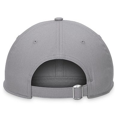 Men's Fanatics Branded Gray Pittsburgh Penguins Extra Time Adjustable Hat