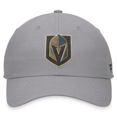 Men's Fanatics Branded Gray Vegas Golden Knights Extra Time Adjustable Hat