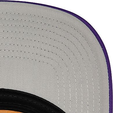 Men's Mitchell & Ness White Phoenix Suns Hardwood Classics Blocker Foam Front Trucker Snapback Hat