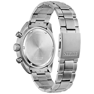 Citizen Men's Eco-Drive Garrison Super Titanium Chronograph Bracelet Watch