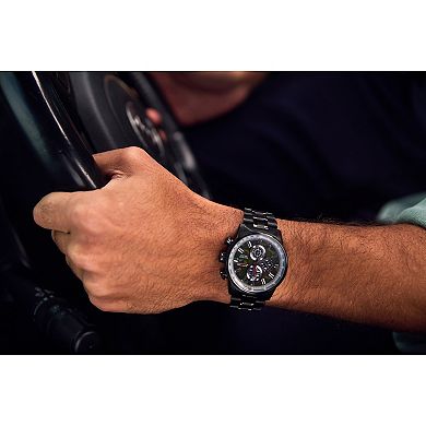 Citizen Men's Eco-Drive Weekender Nighthawk Stainless Steel Camo Dial Chronograph Bracelet Watch
