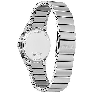 Citizen Eco-Drive Women's Modern Axiom Stainless Steel Blue Dial Bracelet Watch - EW2670-53L