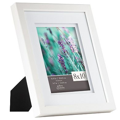 Gallery Solutions 5" x 7" Matted Wall or Tabletop Picture Frame