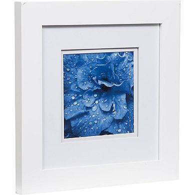 Gallery Solutions 5" x 5" Double Mat Square Tabletop Frame
