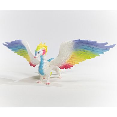 Schleich Bayala: Rainbow Dragon 12 in. Collectible Figurine