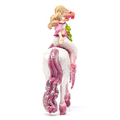 Schleich Bayala: Mermaid Feya Riding Underwater Unicorn 3-piece Figurine Playset