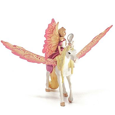 Schleich Bayala: Fairy Feya With Pegasus Unicorn 3-piece Figurine Playset