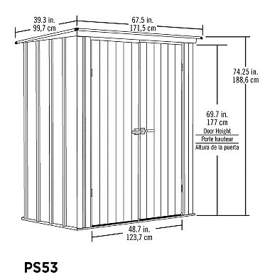 Scotts Garden Storage Cabinet 5 x 3 ft.