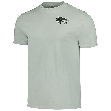 Men's Kelly Green Marshall Thundering Herd Hyperlocal Comfort Colors T-Shirt