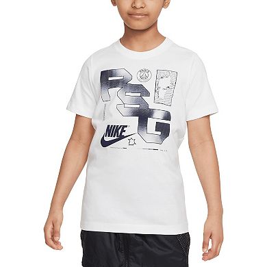 Youth Nike White Paris Saint-Germain Futura T-Shirt