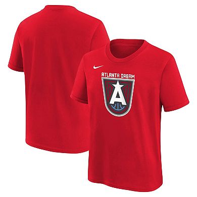 Youth Nike Red Atlanta Dream Essential Logo T-Shirt