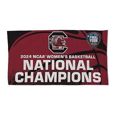 WinCraft South Carolina Gamecocks 2024 NCAA Women's Basketball National Champions Locker Room 22'' x 42'' Double-Sided Celebration Towel