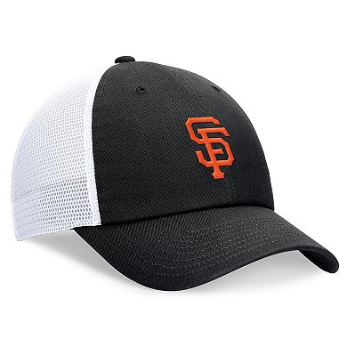 Men's Nike Black San Francisco Giants Club Trucker Adjustable Hat