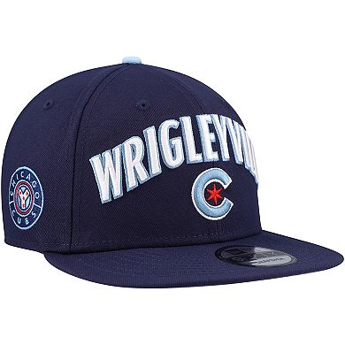 Men's New Era Navy Chicago Cubs City Connect 9FIFTY Snapback Hat