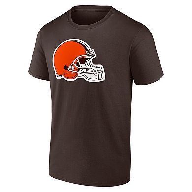 Men's Fanatics Branded Nick Chubb Brown Cleveland Browns Player Icon Name & Number T-Shirt