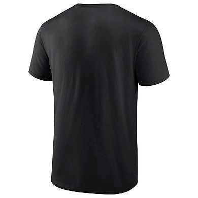 Men's Fanatics Branded  Black Los Angeles Kings 2024 Stanley Cup Playoffs Breakout T-Shirt