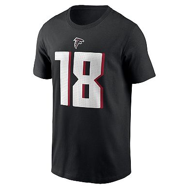 Men's Nike Kirk Cousins Black Atlanta Falcons Player Name & Number T-Shirt