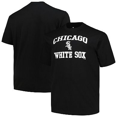 Men's Profile Black Chicago White Sox Big & Tall Heart & Soul T-Shirt