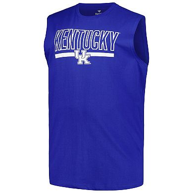 Men's Profile Royal Kentucky Wildcats Big & Tall Tank Top