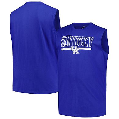 Men's Profile Royal Kentucky Wildcats Big & Tall Tank Top