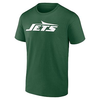 Men's Fanatics Branded  Green New York Jets Primary Logo T-Shirt