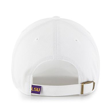 Women's '47 White LSU Tigers Sidney Clean Up Adjustable Hat