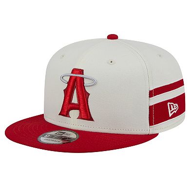 Men's New Era Red Los Angeles Angels City Connect 9FIFTY Snapback Hat