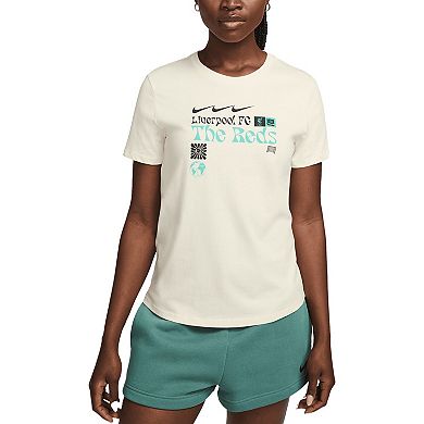 Women's Nike Nike White Liverpool Earth T-Shirt