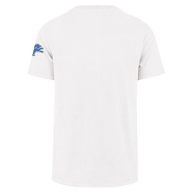 Men's '47  White Detroit Lions Two-Peat Franklin T-Shirt