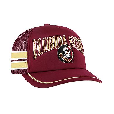 Men's '47 Garnet Florida State Seminoles Sideband Trucker Adjustable Hat
