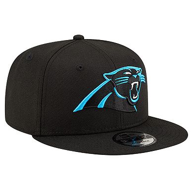 Men's New Era Black Carolina Panthers Basic 9FIFTY Snapback Hat