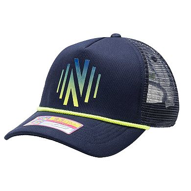 Men's Navy Nashville SC Atmosphere Trucker Adjustable Hat