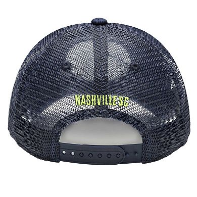 Men's Navy Nashville SC Atmosphere Trucker Adjustable Hat