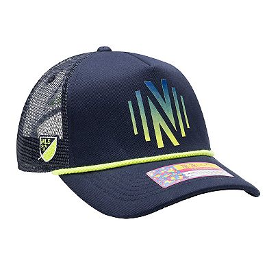 Men's Navy Nashville SC Atmosphere Trucker Adjustable Hat