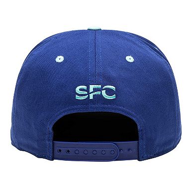 Men's Seattle Sounders FC Blue Bankroll Snapback Hat