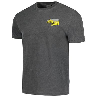 Men's Graphite Appalachian State Mountaineers Hyperlocal Comfort Colors T-Shirt