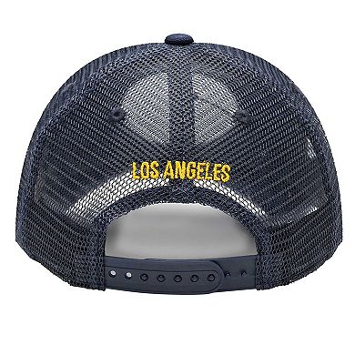 Men's Navy LA Galaxy Atmosphere Trucker Adjustable Hat